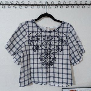 Moon River Anthropolgie Summer Shirt (XS)